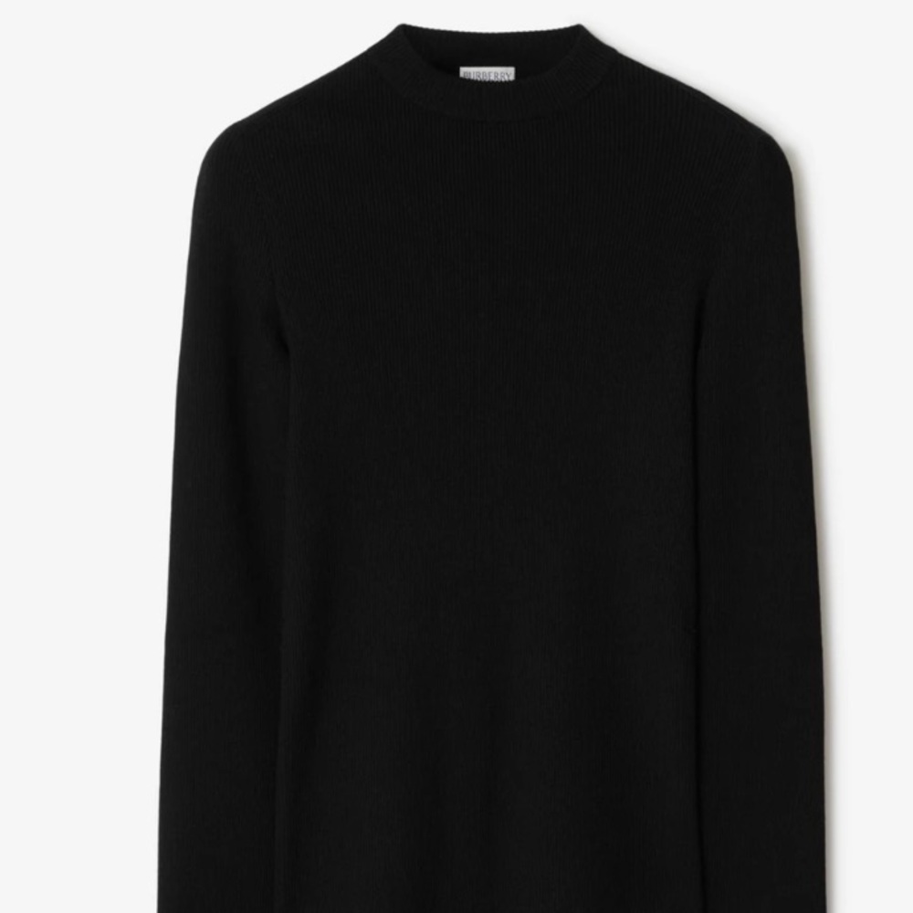 Burberry Wool Blend Sweaters  Black Size S
